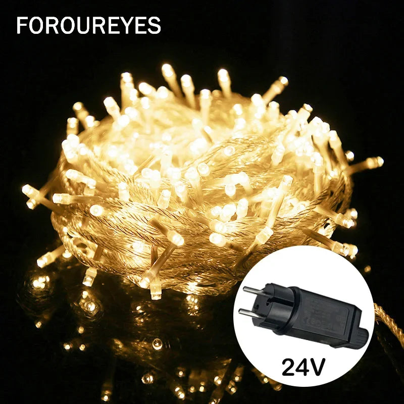 guirlande lumineuse led étanche pour décoration de Noël - vue 1 sur 9