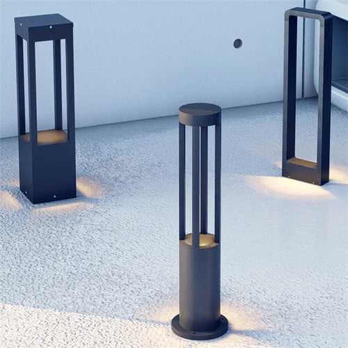 lampe de jardin moderne étanche en aluminium pour extérieur - vue 2 sur 21