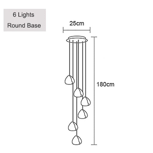 suspension design en cristal pour un éclairage moderne élégant - vue 16 sur 15