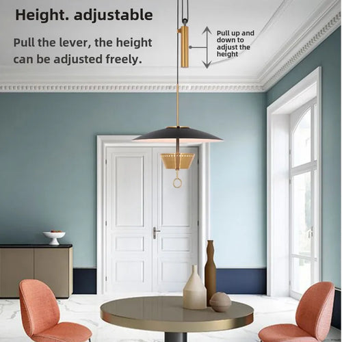 suspension moderne en forme dovni pour divers espaces - vue 4 sur 7