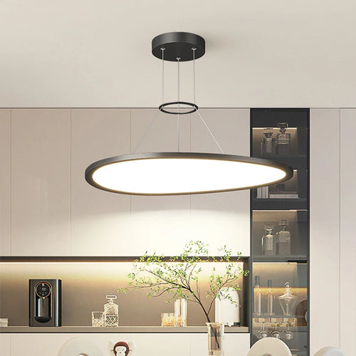 lustre moderne à led protection des yeux sans stroboscope - vue 5 sur 8