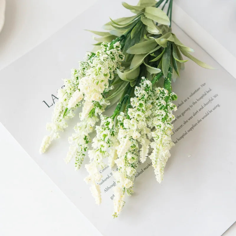 lavande artificielle pour décoration de table et mariage - vue 8 sur 9