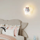 applique murale led étoile lune ours lapin minimaliste moderne