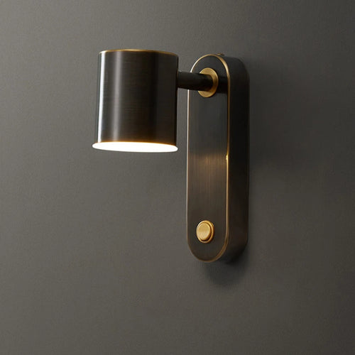 applique murale nordique en laiton lampe moderne à led pour intérieur - vue 2 sur 13