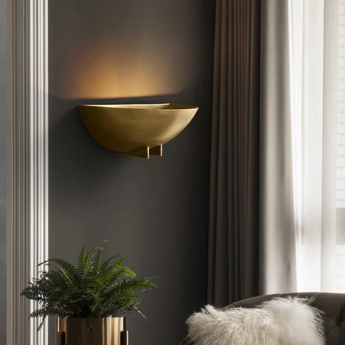 lampe de chevet en cuivre pour décoration intérieure élégante - vue 2 sur 8