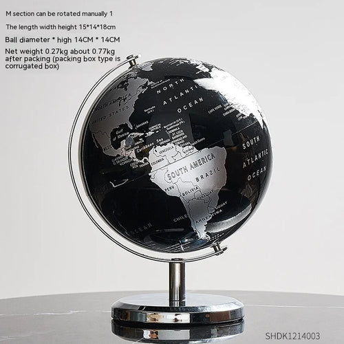 artisanat moderne globe décoratif pour bureau et salon - vue 16 sur 16