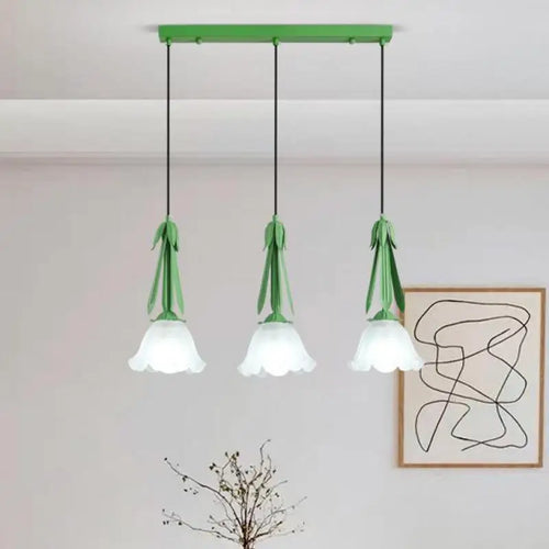 lustre en verre pour éclairage suspendu dans les espaces modernes - vue 2 sur 12