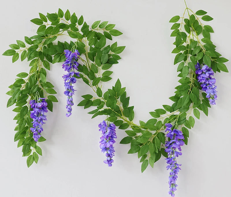 guirlande de fleurs artificielles pour décoration de mariage - vue 10 sur 10