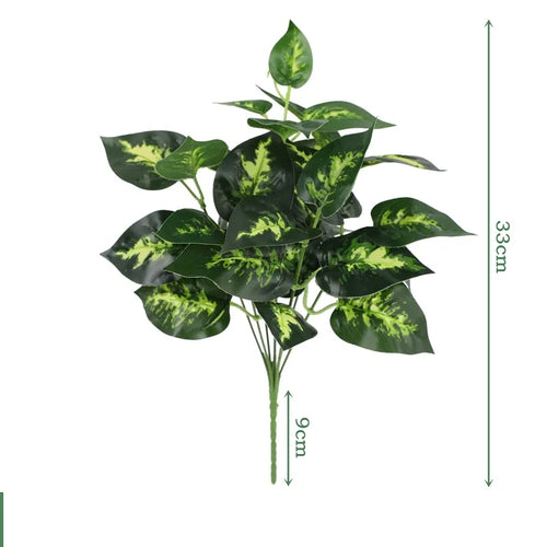 feuilles de bambou artificielles en soie pour décoration élégante - vue 29 sur 32