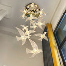 suspension LED décorative en forme d'oiseau idéale pour loft