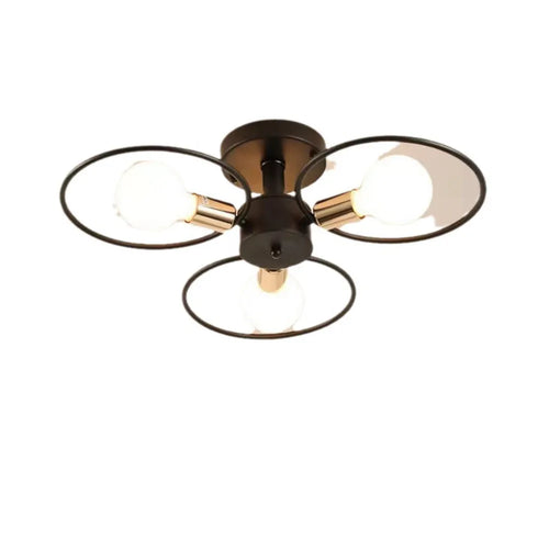 plafonnier led design moderne décoratif couleur changeante - vue 7 sur 6