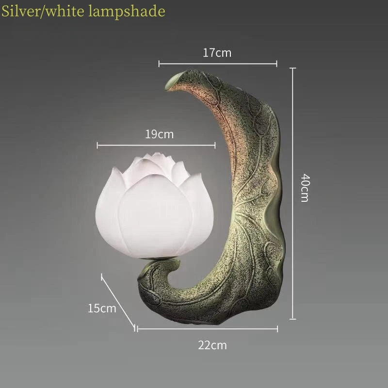 Applique murale Led en forme de Lotus - vue 8 sur 16