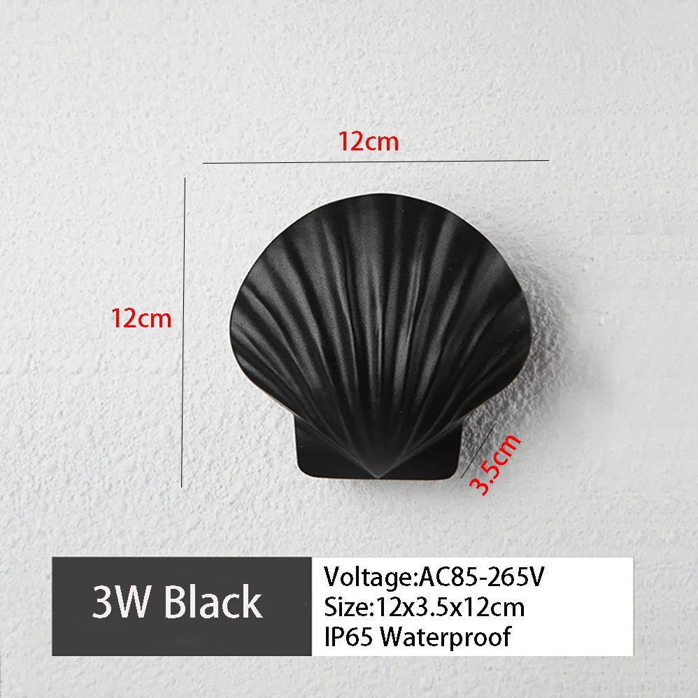 applique murale led design moderne étanche pour extérieur jardin - vue 9 sur 10