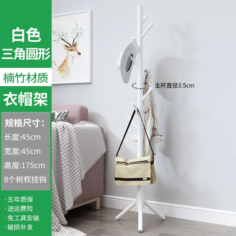 porte-manteau en bois massif design moderne et pratique - vue 15 sur 20