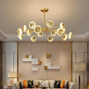 lustre moderne en cristal design pour décoration intérieure