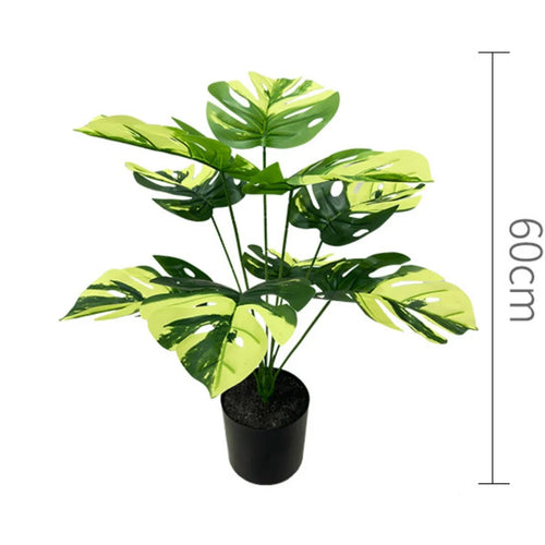plante artificielle feuilles de tortue pour décoration intérieure - vue 19 sur 25