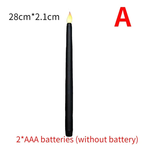 lot de bougies led scintillantes sans flamme pour décoration de noël - vue 16 sur 15