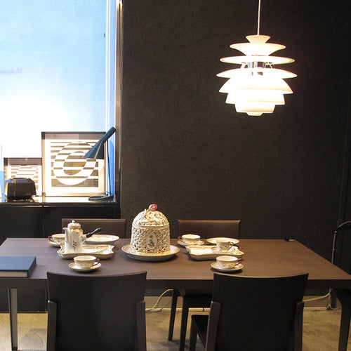 Lustre en aluminium postmoderne design nordique loft - vue 4 sur 8