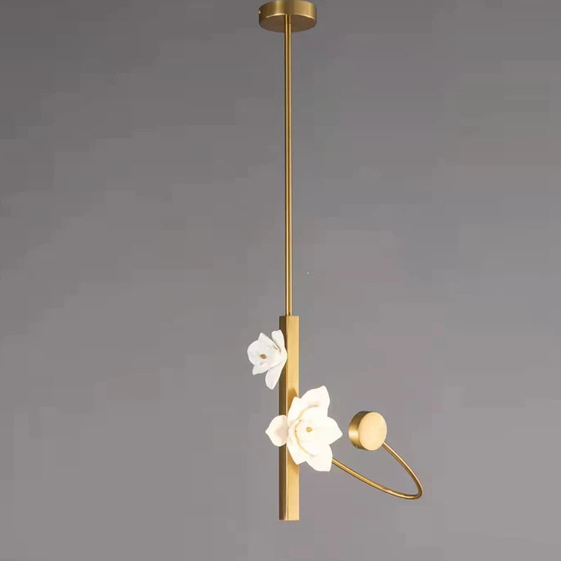 applique murale lotus en céramique pour décoration intérieure élégante - vue 3 sur 10