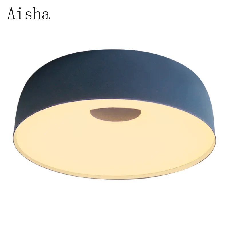 plafonnier nordique led pour éclairage intérieur moderne - vue 4 sur 15