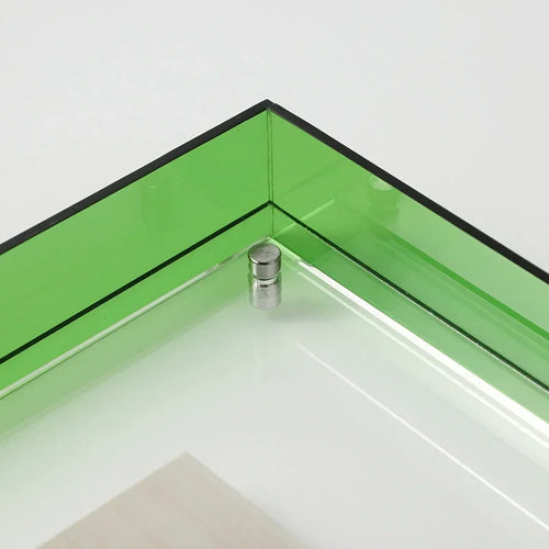 cadre photo acrylique style ins décoration murale table transparente - vue 5 sur 14