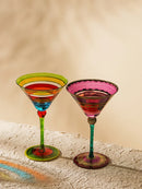 Verres à vin rouge style nordique pied design