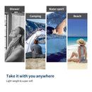 serviette de plage microfibre imprimé séchage rapide voyage