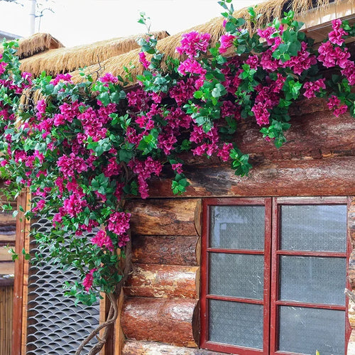 fleurs artificielles vignes prunes pour décoration fête et festival - vue 4 sur 8