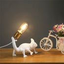 lampe de bureau moderne lézard résine éclairage décoratif pour enfants