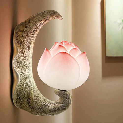 Applique murale Led en forme de Lotus - vue 2 sur 16