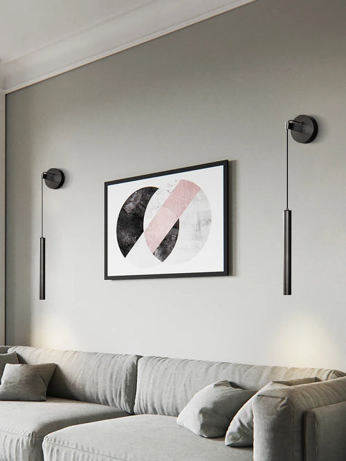 applique murale moderne en cuivre design minimaliste et créatif - vue 6 sur 8