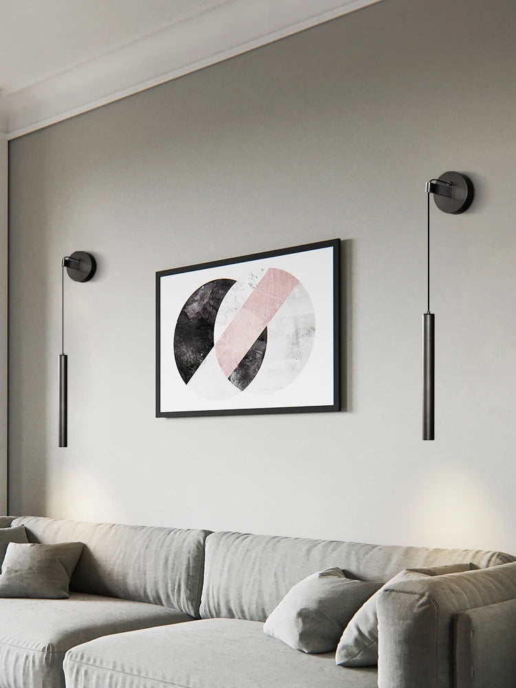 applique murale moderne en cuivre design minimaliste et créatif - vue 5 sur 8