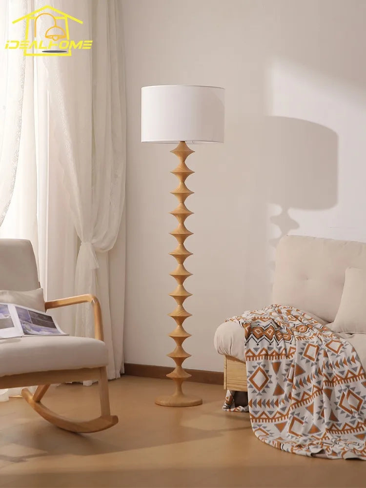 lampadaire médiéval rétro en forme de gourde décoratif avec lumière led - vue 4 sur 9