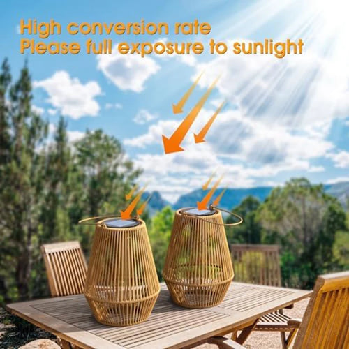 Lanternes solaires d'extérieur à énergie solaire - vue 5 sur 6