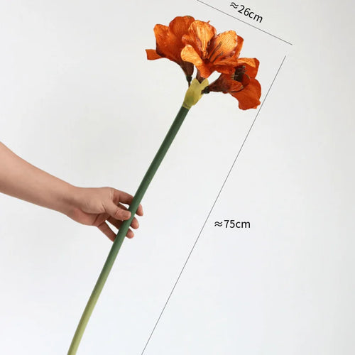 fleur artificielle clivia miniata pour décoration mariage et centre de table - vue 7 sur 10