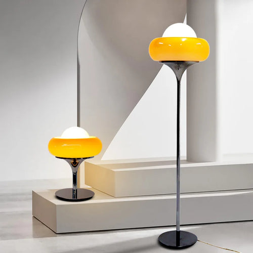lampe de table design moderne bauhaus guzzini rétro - vue 2 sur 10