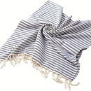 serviette de plage turque coton tissé style classique