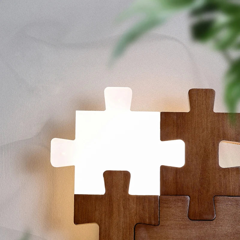 Applique murale LED en bois au design nordique - vue 3 sur 8