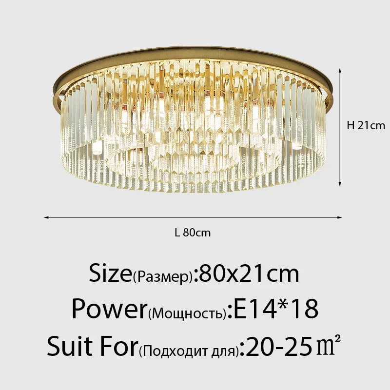 lustre moderne en cristal style nordique vintage pour intérieur élégant - vue 19 sur 21