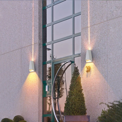 Éclairage mural extérieur escalier balcon maison jardin porche allée avant Garage lumières porte porche terrasse étanche applique murale - vue 4 sur 8