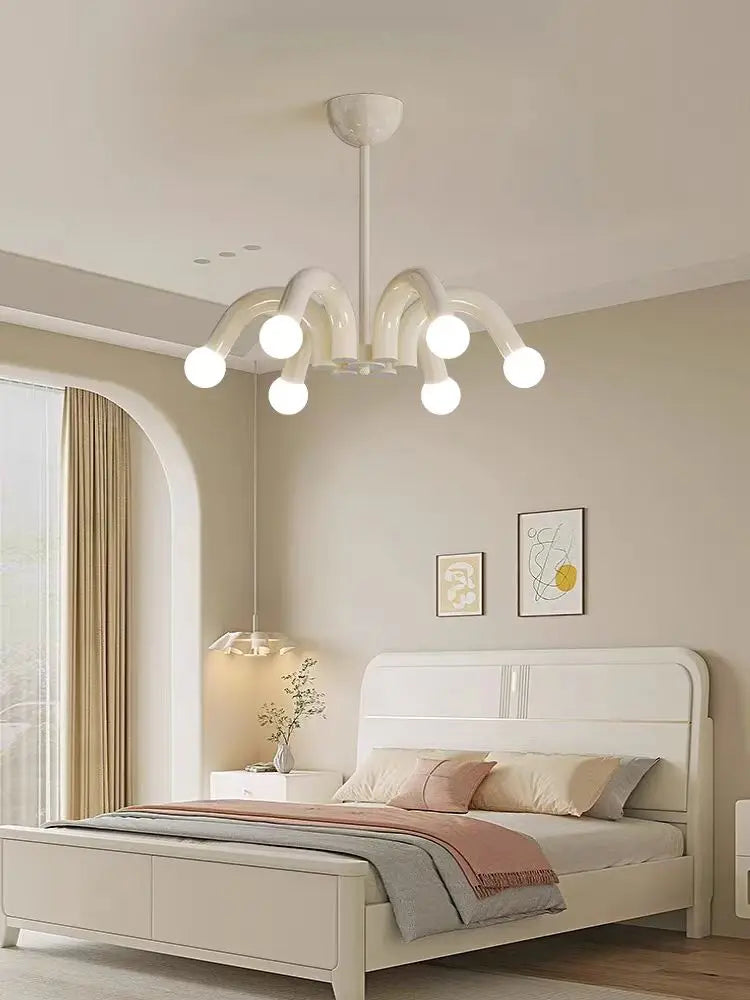 suspension moderne en métal art déco - vue 3 sur 9
