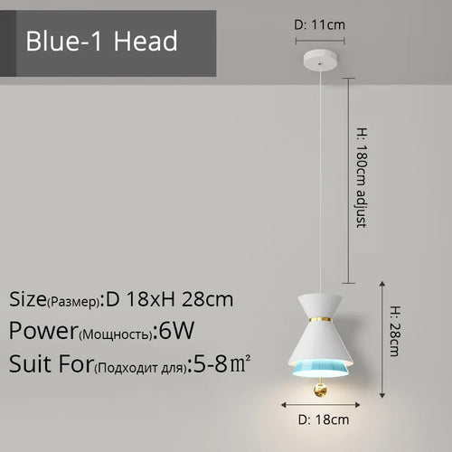 lustre créatif réglable tactile intelligent pour restaurant - vue 9 sur 17