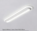 plafonnier moderne à bande led pour éclairage intérieur