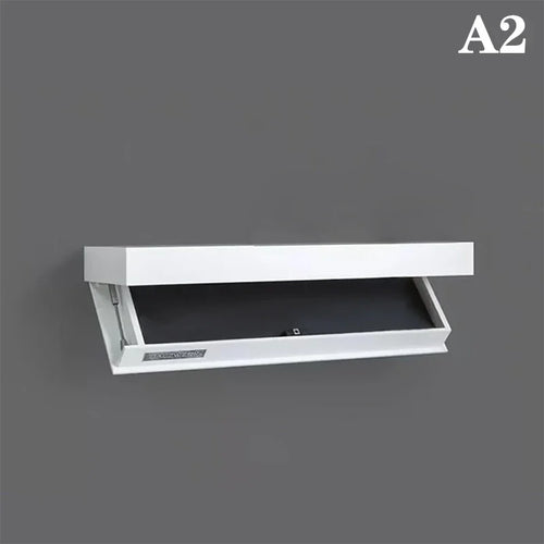 solution de rangement murale étagère design avec compartiment secret - vue 9 sur 9