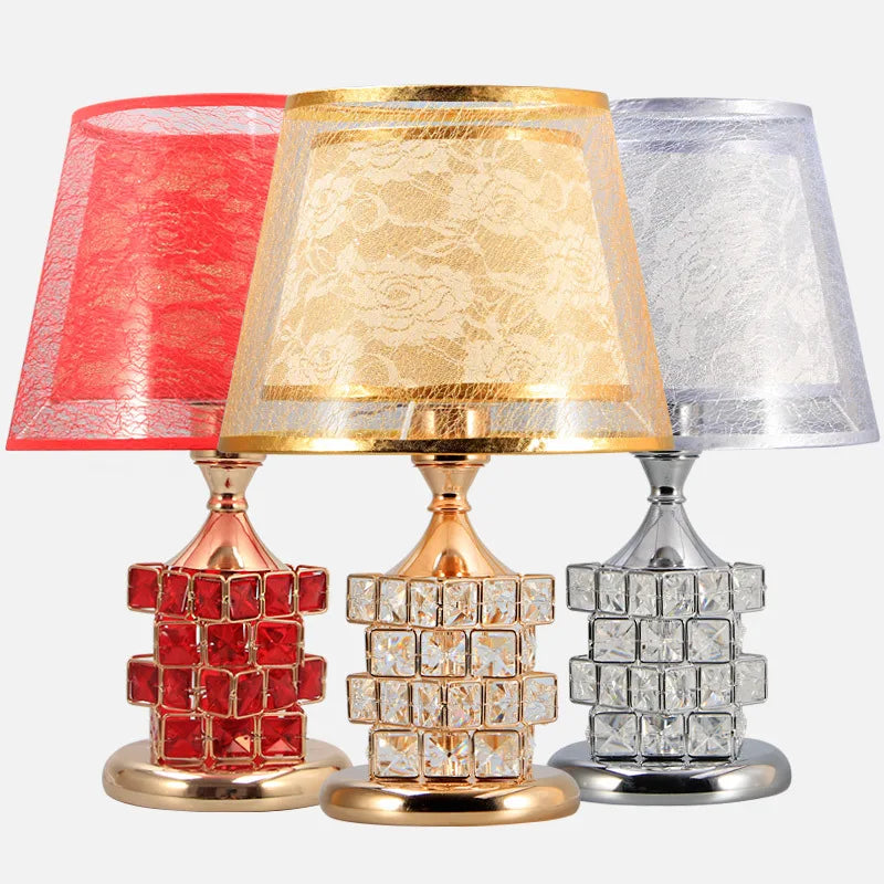 lampe de table en cristal moderne pour décoration intérieure élégante - vue 5 sur 10