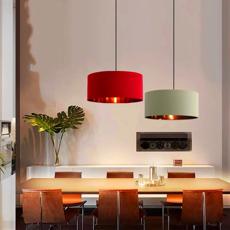 lustre en lin pour décoration intérieure moderne et élégante - vue 2 sur 11