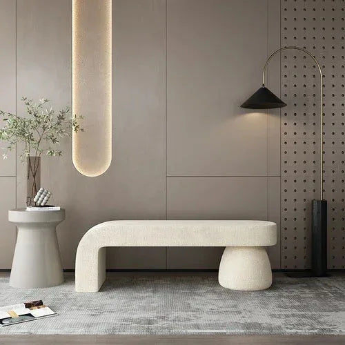 tabourets à langer en laine d'agneau pour un intérieur élégant - vue 18 sur 33