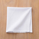 Serviette de table coton lavé style classique réutilisable