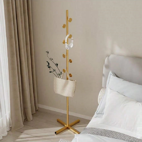 cintre moderne sur pied design pour vêtements intérieur élégant - vue 3 sur 6