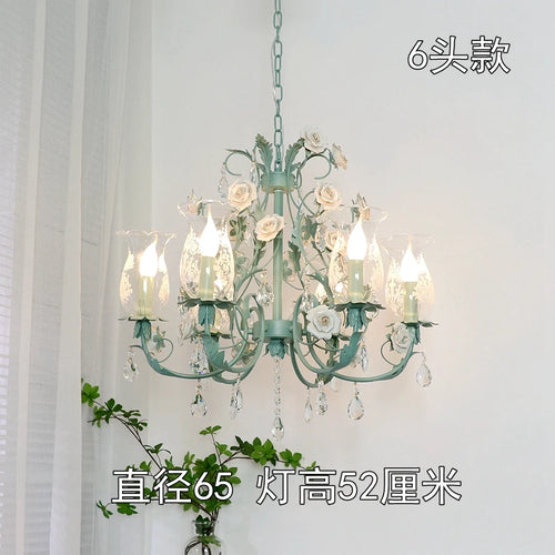 lustre en cristal français style nordique pour éclairage élégant - vue 10 sur 10